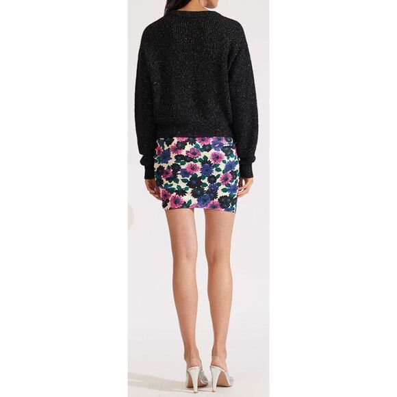 VERONICA BEARD RAVELLO SKIRT in PINK MULTI NWOT Size 2 - Picture 2 of 8